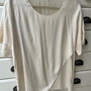 Lafayette silk/satin top